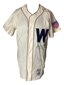 Rick Ferrell Signed Washington Senators Cooperstown Collection Jersey HOF 84 BAS - Picture 1 of 5