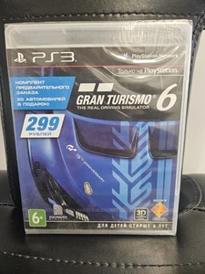 Gran Turismo 6, Ps3, Russian Promo, Sealed - Picture 1 of 2