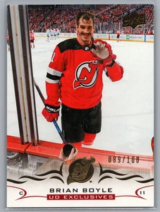 2018-19 Upper Deck UD Exclusives/100 Brian Boyle #108 - Imagen 1 de 2