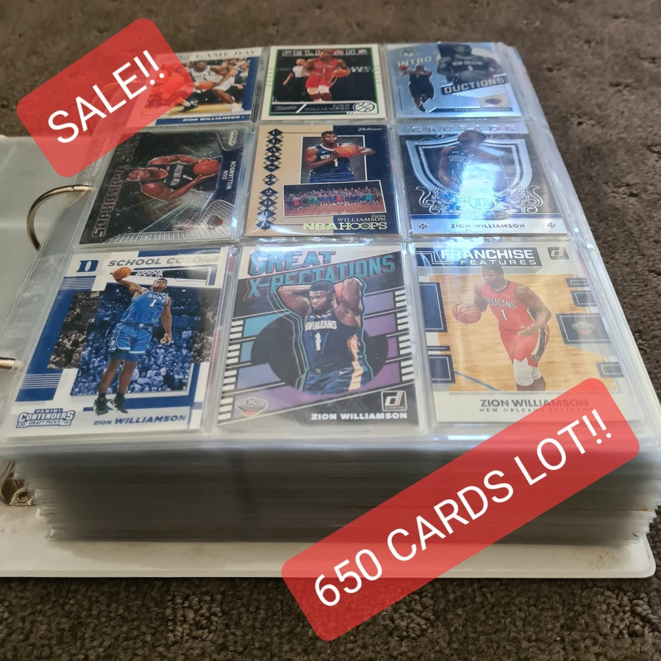 NBA Basketball Cards Lot x 650 cards! Christmas Sale!! - image 1 of 2