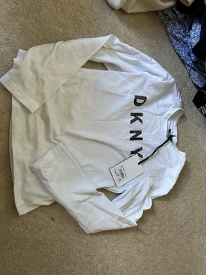 Girls Dkny Long Sleeve Top - Image 1 of 4