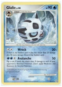 2x (pok-PLAR-018) Glalie Lv.46 (R) Pokemon Arceus Card # 18 - Picture 1 of 1