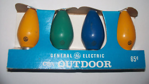 Lot of  Vintage GE C9 1/2 Christmas Holiday Outdoor Bulbs/Lights