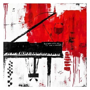 Soul Notes Unfold Slowly Like Wine ,Kristina Mallen ( Giclée print, Hand Signed) - Picture 1 of 7