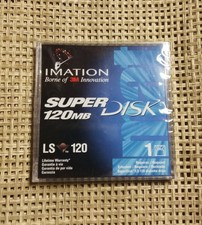 Imation Super Disk 120 MB for LS-120 w/ Secured Encryption Technology 1 Disk