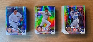 2023 Topps Chrome Baseball Rookies & Veterans #1-220 PRISM REFRACTORS | You Pick