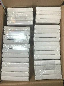 Hand Made Modern (4) 4" x 4" Canvases White Paint Art Canvas LOT OF 8!!! - Picture 1 of 3