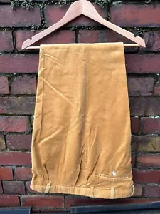 100% Cotton Cord Corduroy Trouser - Mustard S-38 40 42 demina - Picture 1 of 4