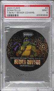 2003 Fleer Teenage Mutant Ninja Turtles Series 1 Donatello #2SC PSA 9 MINT 3c7