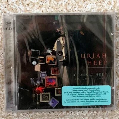 Classic Heep: An Anthology Uriah Heep 2 CD 1998 Brand New Factory Sealed OOP - Image 1 of 2