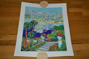 Michael Pauker Marina II Original Lithographie handsigniert #276 / 300 Limited Edition - Bild 1 von 5