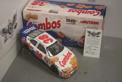 Elliott Sadler M&M's 2003 - Combos 1/24 acción NASCAR diecast autografiado Foto 1 de 2