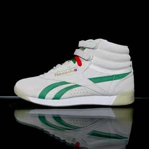 Reebok Freestyle Hi Women's Size 7.5 Sneakers Training Shoes White Trainers #142 - Picture 1 of 22