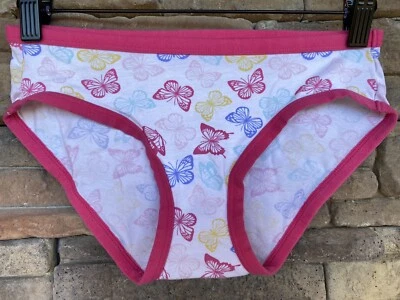 No Boundaries XS 1 Butterflies Teen Vintage Cotton Bikini  Panties Underwear - Image 1 of 4