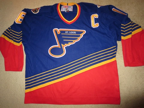 Brett Hull #16 St. Louis Blues CCM NHL Hockey Jersey 2XL 2X Cover
