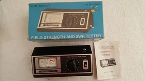 VINTAGE RADIO SHACK MICRONTA FIELD STRENGTH AND SWR TESTER MODEL 21-525B W/ BOX - Zdjęcie 1 z 9