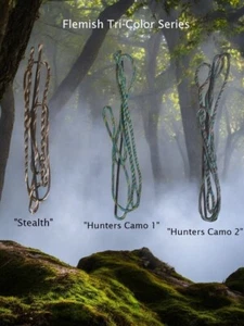 Flemish Twist Bowstring / TRI-COLOR SERIES / pick 5/ B55 / CHOOSE STRING LENGTH! - Picture 1 of 24