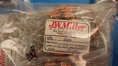 (2 PCS) 4604 JW MILLER Fixed R.F. Inductors 1.5uH 10%  - Image 1 of 2