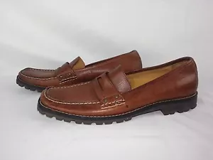 Cole Haan Brown Leather Casual Moc Loafers Shoes Men's US 8.5 AA - Picture 1 of 6