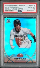 2020 Bowman Chrome Arizona Fall League Stars Julio Rodriguez PSA 10 POP 31