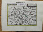 Carte Miniature Tout Début  17E :  Limousin  Par Ortelius Ca 1601