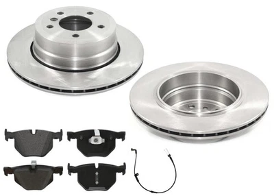 后 GEO 涂层转子 EPS 刹车片和传感器适用于宝马 525XI 530XI 2006 2007 — 第 1/4 张图片