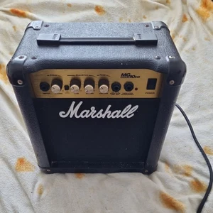 Marshall MG10CD Electric Guitar Amplifier, 10-Watt Compact Practice Amplifier - Picture 1 of 3