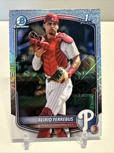 Refractor Bowman Chrome Alirio Ferrebus Mojo 2025 #BCP-198 1st Bowman Phillies - Imagen 1 de 2