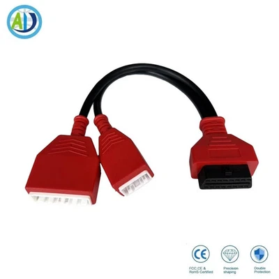 Adaptador OBD2 II Cable Conector 16+32Pin Programación Y para Nissan Sylphy (B18) Foto 1 de 4