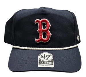 '47 Brand MLB Boston Red Sox Hitch Nautical Rope Snapback Cap Hat - Picture 1 of 7