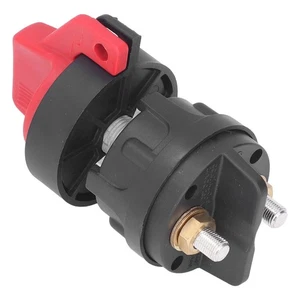 Ι Battery Disconnect Switch Knob Type Power Cut 12V 300A Anticreep For - Picture 1 of 12