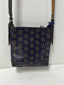 DOONEY & BOURKE LETTER CARRIER CROSSBODY BAG In COBALT - Picture 1 of 13