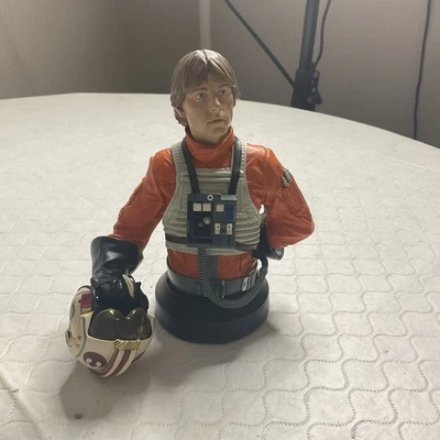 Busto de Star Wars Luke Skywalker en equipo piloto X-Wing de Gentle Giant / 17.500 Foto 1 de 4