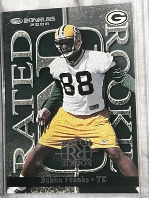 2000 Donruss - Rated Rookies Bubba Franks #RR-7 /2500 (RC) - Image 1 of 2