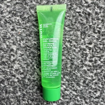 Peter Thomas Roth Cucumber Gel Mask Extreme De-Tox Hydrator 14ml New Sealed - Image 1 of 4