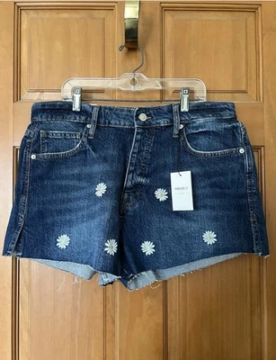 Pantalones Cortos Denim Forever 21 Corte Con Estampado Floral, Elige Color y Talla Foto 1 de 4