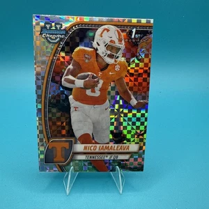 2024 Bowman University Chrome - Nico Iamaleava #139 X-Fractor (RC) - Picture 1 of 2