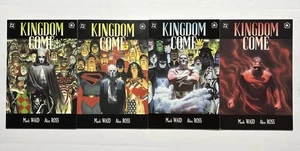 Complete Set Kingdom Come 1-4 Elseworlds Alex Ross Mark Waid 1996 Justice League - Picture 1 of 6