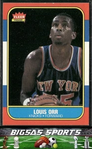 Louis Orr 1986-87 Fleer #83 New York Knicks - Imagen 1 de 2