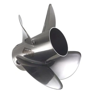 NEW Mercury Revolution X V10 Propeller 48-8M0182951 23 Pitch LH 4 Blade SS - Picture 1 of 7