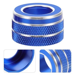 2 Pcs Bouton Climatisation Anneau Décoratif Ac Climatisation Interrupteur - Photo 1/12