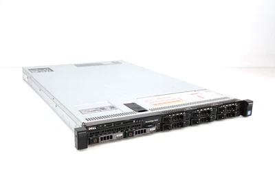 Dell PowerEdge R630 8-Bay 1U 2.5" 2x Intel E5-2680 v4 32GB PERC H730 No COA HDD - Image 1 of 4