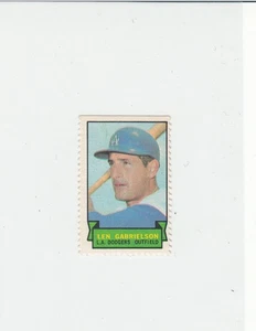 1969 Topps Stamps #NNO Len Gabrielson Los Angeles Dodgers - Bild 1 von 2