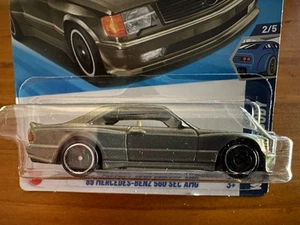 NEW 2025 Hot Wheels 89 MERCEDES-BENZ 560 SEC AMG WIDEBODY SERIES RARE Racing - Picture 1 of 6