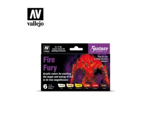 VALLEJO LACK MODEL COLOR - FIRE FURY LACKSET (6X 17ML) - 70.243 - Bild 1 von 1