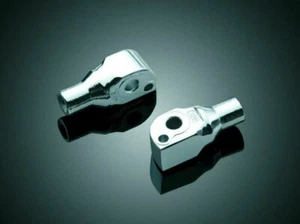 SUZUKI VS1400 VL1500 INTRUDER Tapered Rear Foot Peg Adapters KURYAKYN KU 8821 LS - Picture 1 of 1