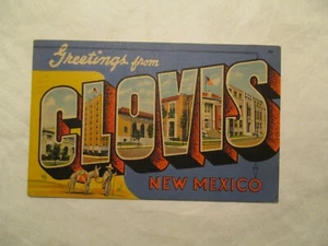 Greeting from Cloves New Mexico NM Postcard - Picture 1 of 2