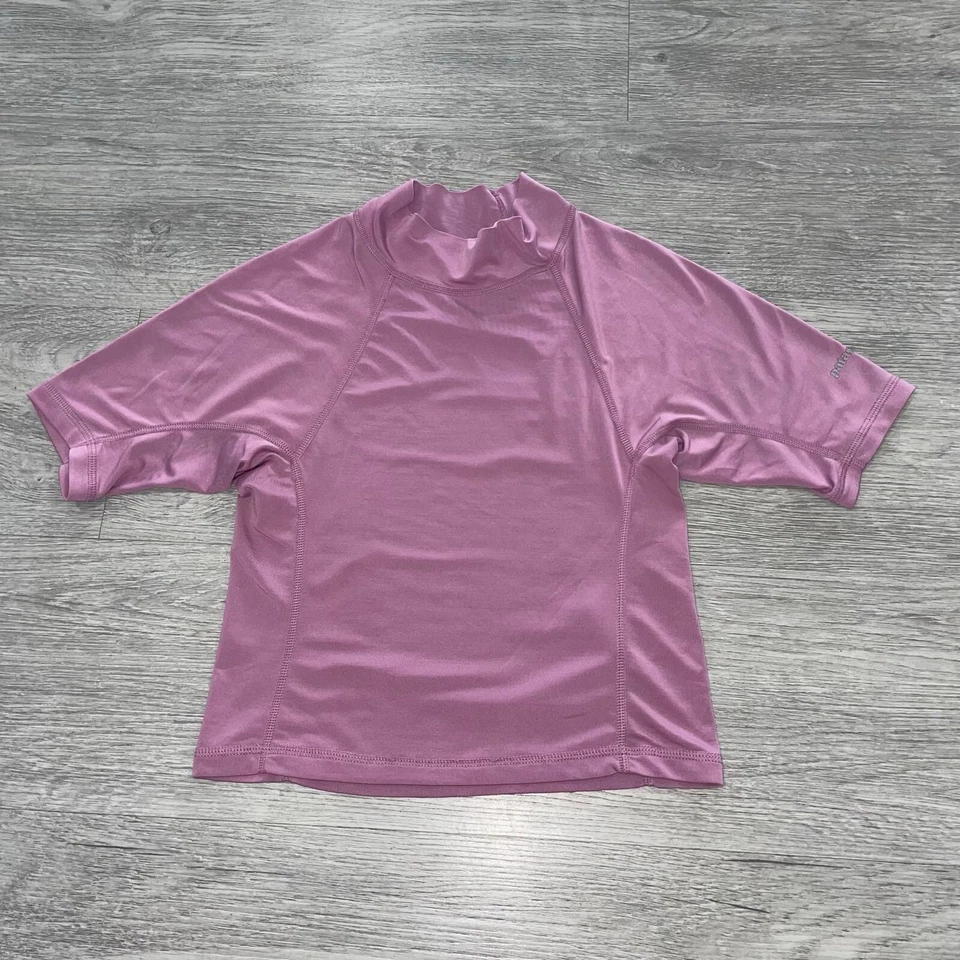 Camisa de Correr Patagonia Rosa Cuello Redondo Exterior Manga Corta EE. UU. Mujer XXS 2XS Foto 1 de 4