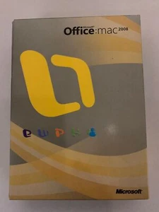 Software Microsoft Büro Mac 2008 DVD Und Lizenz Mit Product Key - Bild 1 von 2