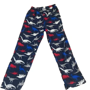 Gap Kids Dinosaur Pajama Pants PJs Pants Size 10 100% Polyester - Picture 1 of 4
